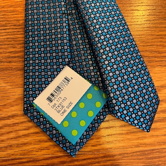 Ted Baker London Silk Skinny Tie - Blue - Picture 7 of 7